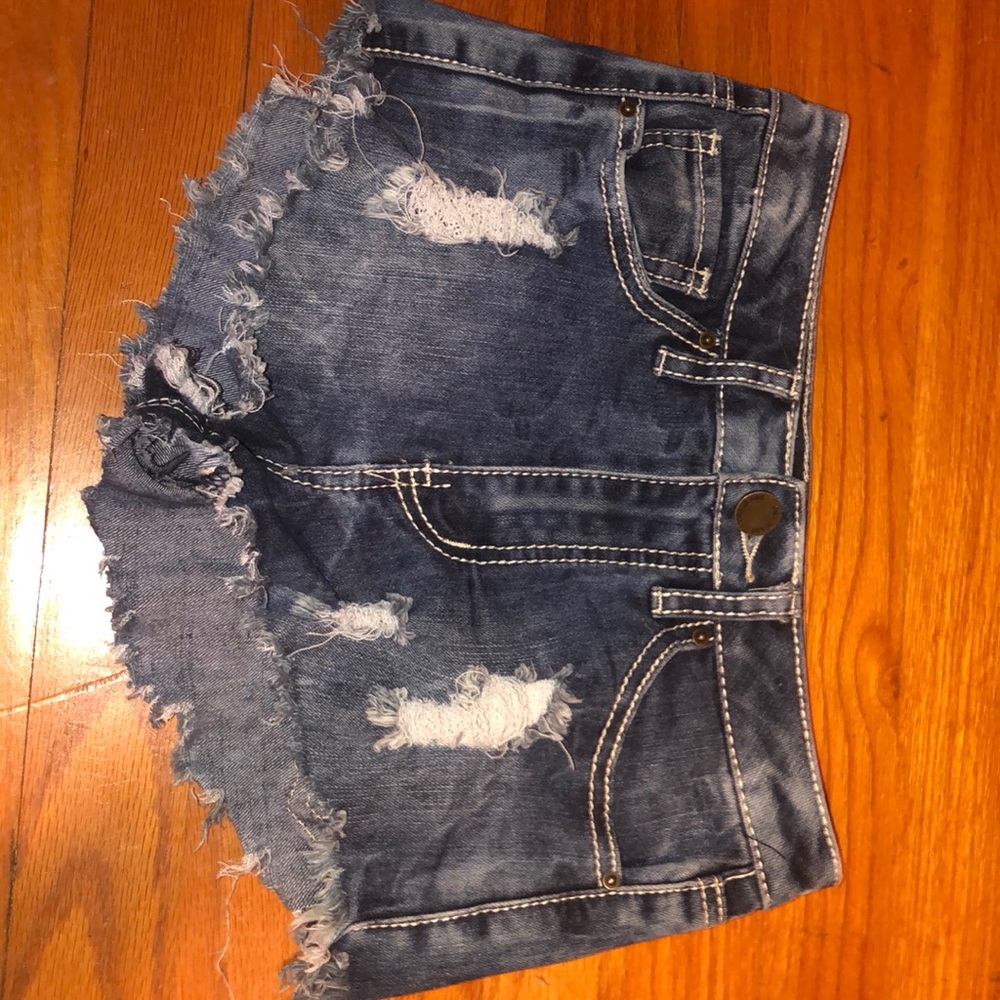 High waisted shorts